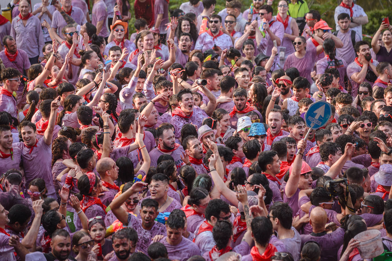 La Batalla del Vino, en imágenes