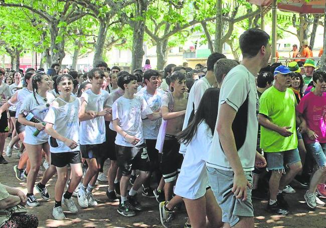 Las vueltas no cesaron durante la jornada matutina.