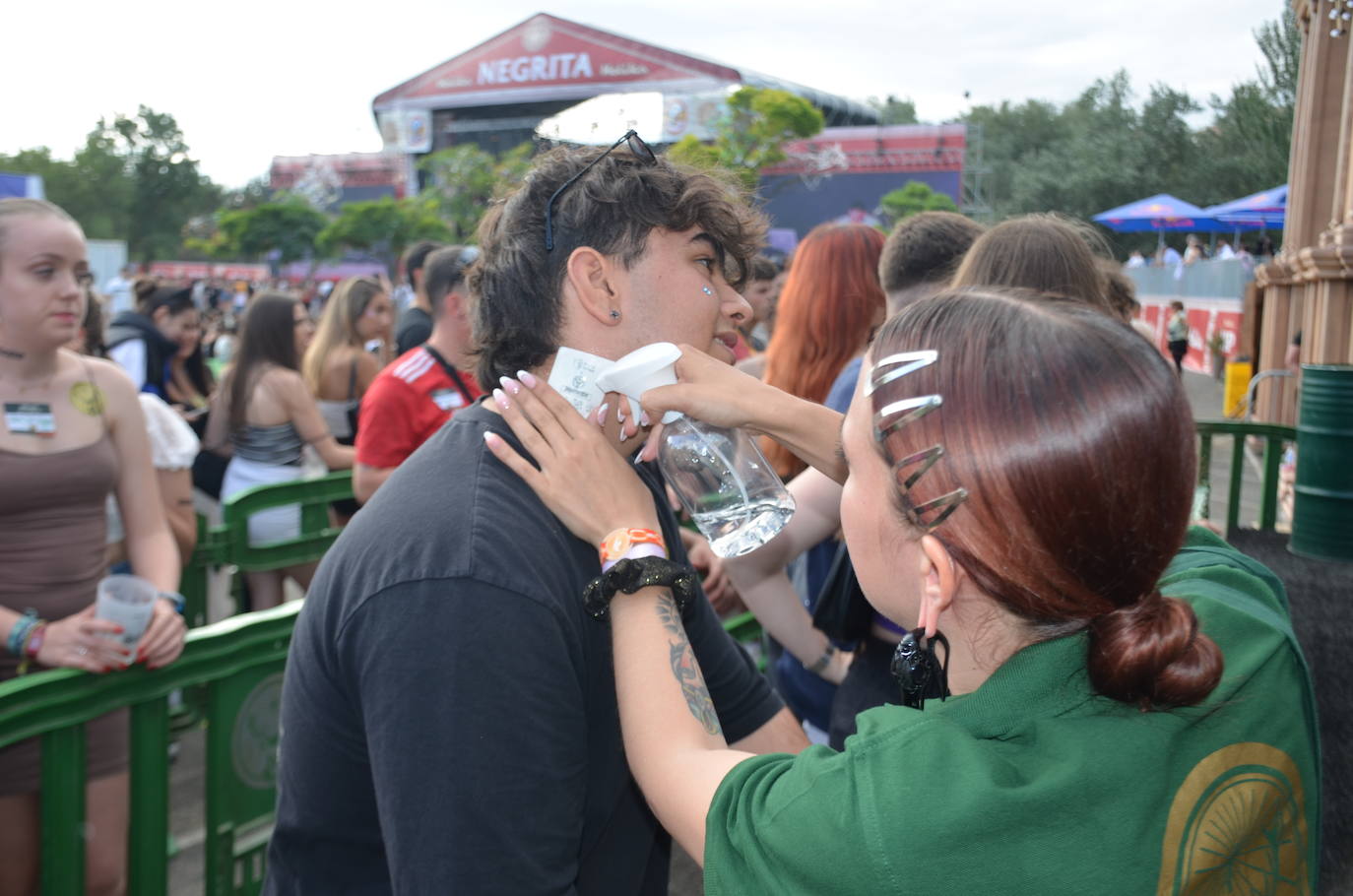 La jornada del viernes por la tarde en el Holika