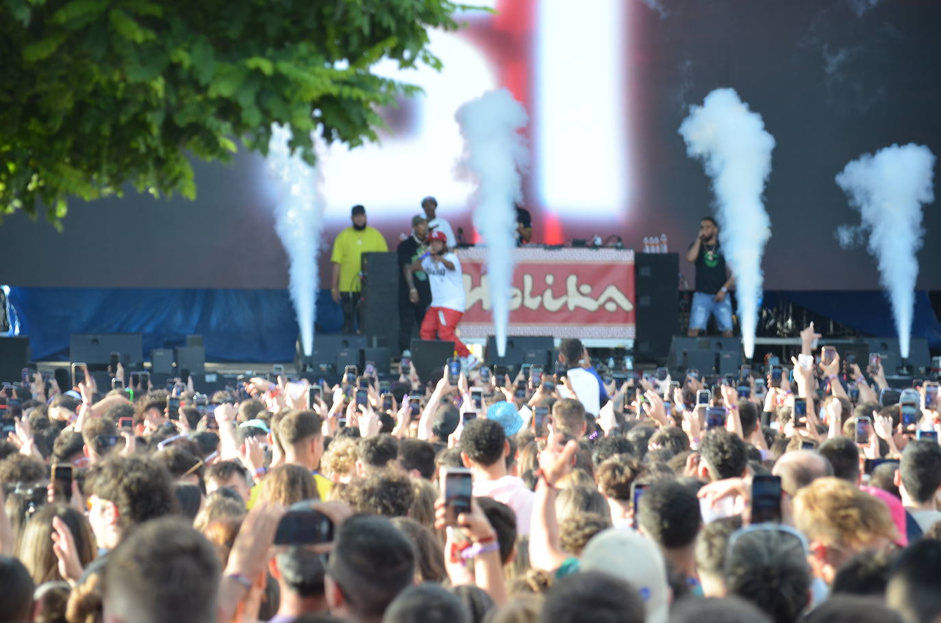 La jornada del viernes por la tarde en el Holika
