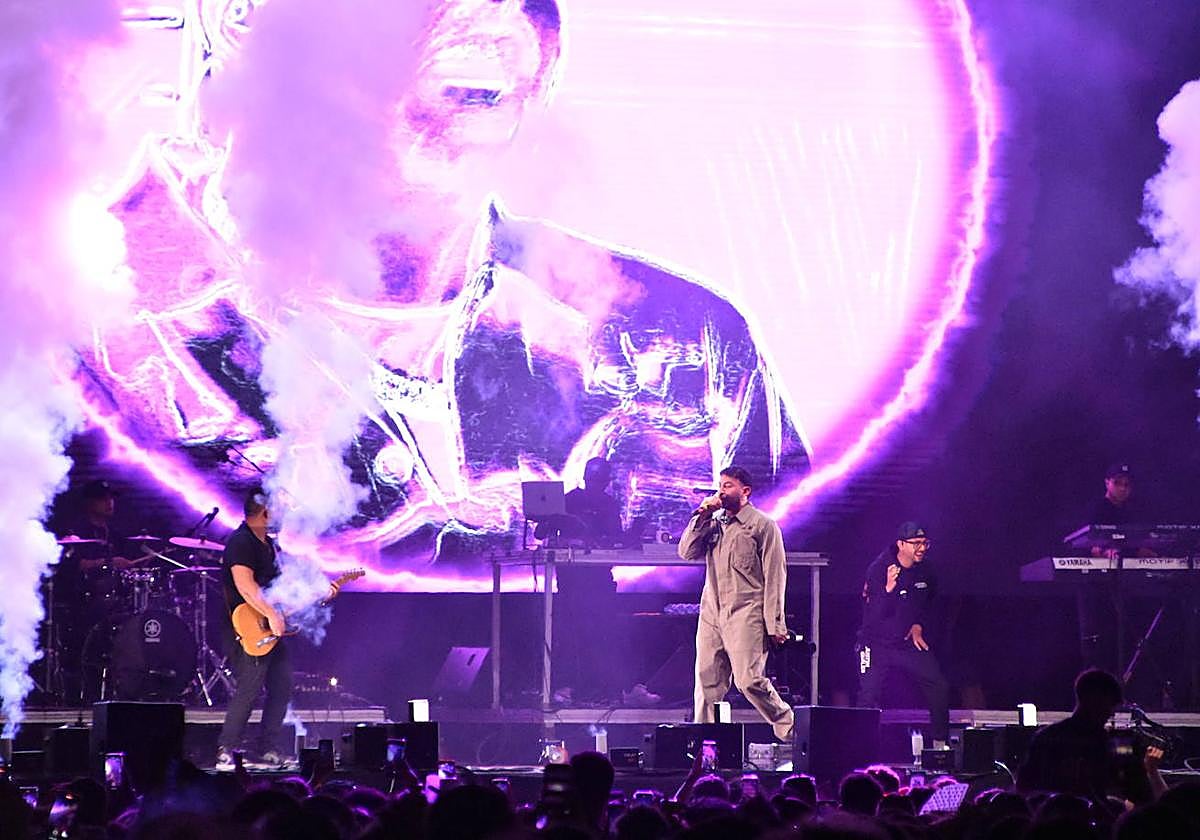 Un momento de la actuación de Quiles.