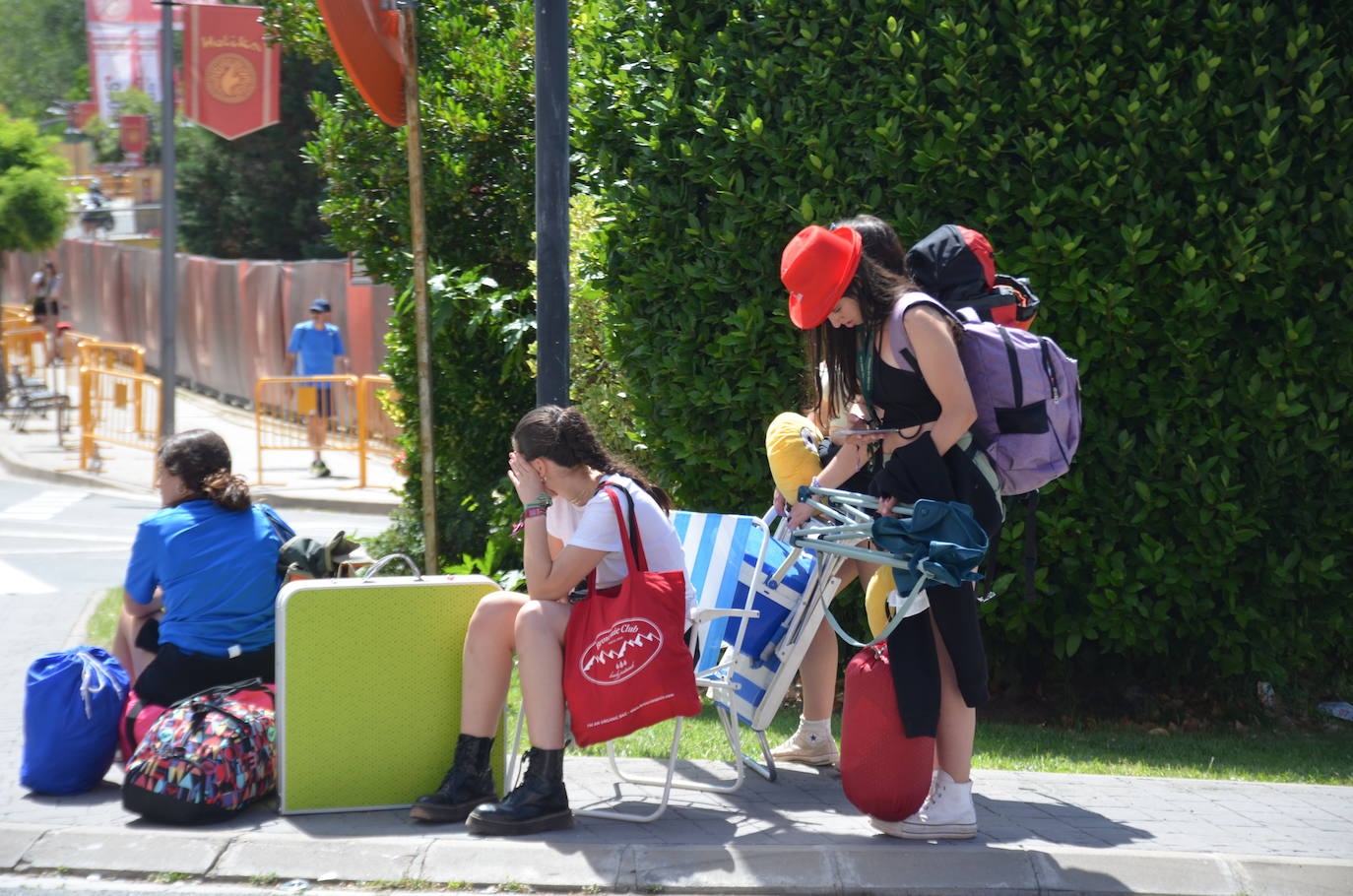 Los holikers emprenden la vuelta a casa