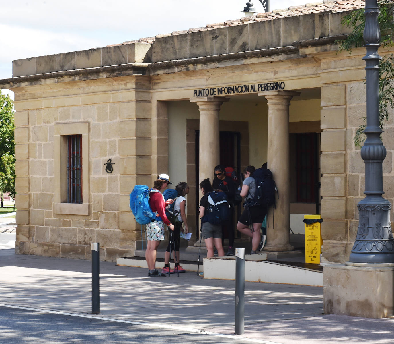 Peregrinos, a su paso por La Rioja