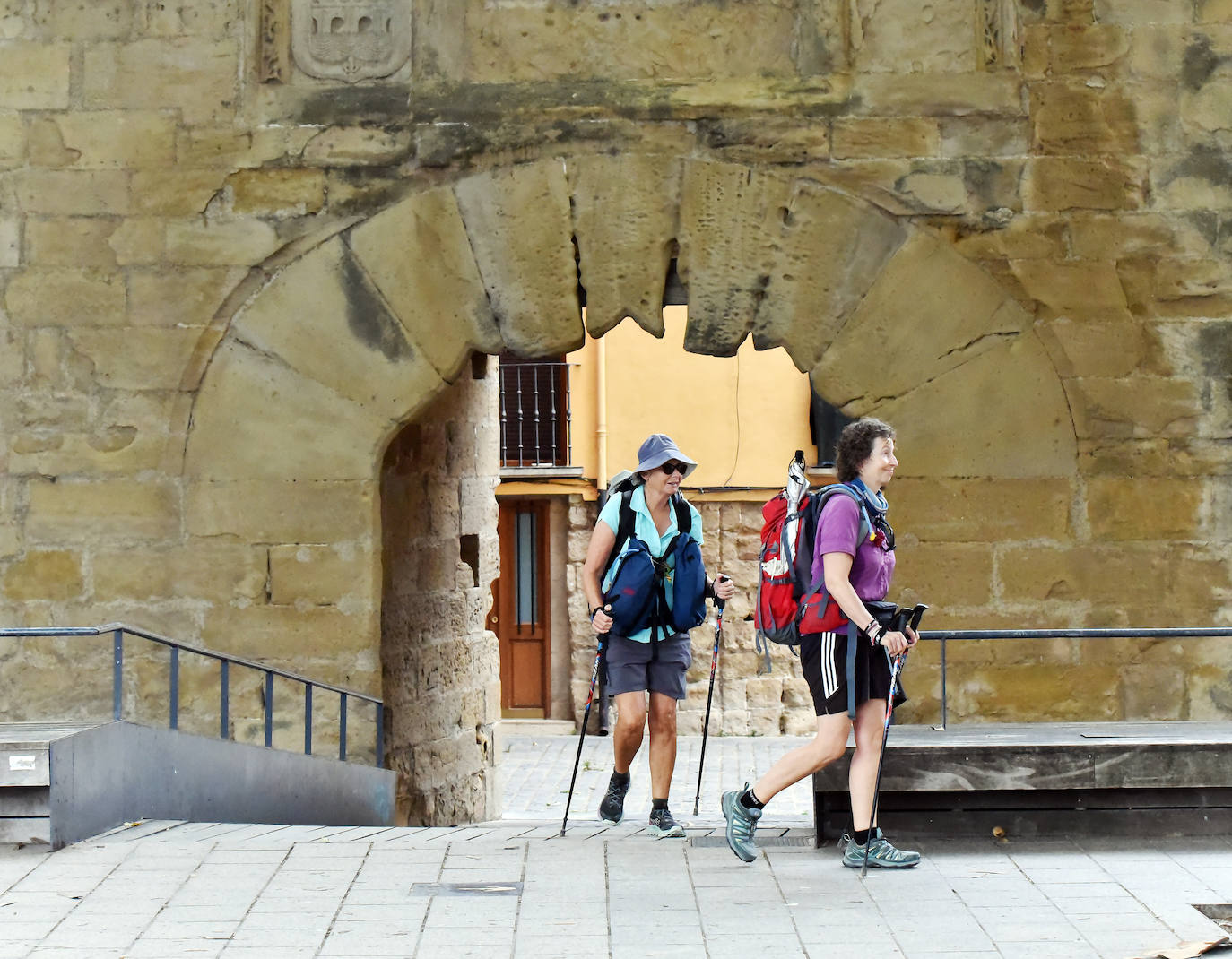 Peregrinos, a su paso por La Rioja