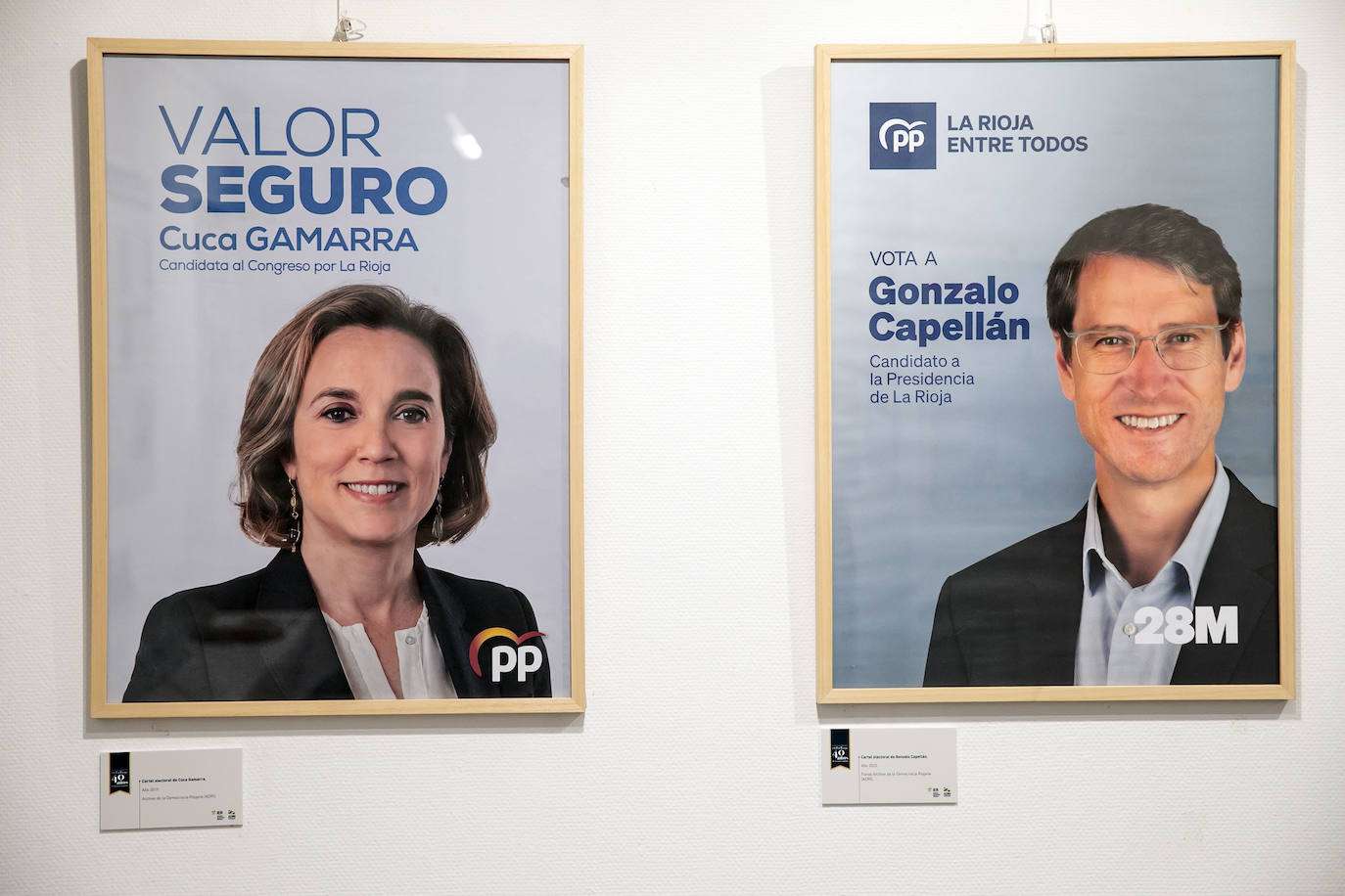 Cuarenta años de &#039;Las elecciones autonómicas en La Rioja&#039;, en la Sala de Exposiciones Ibercaja