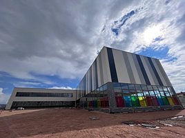 El nuevo colegio de Casalarreina entrará en funcionamiento este próximo curso.