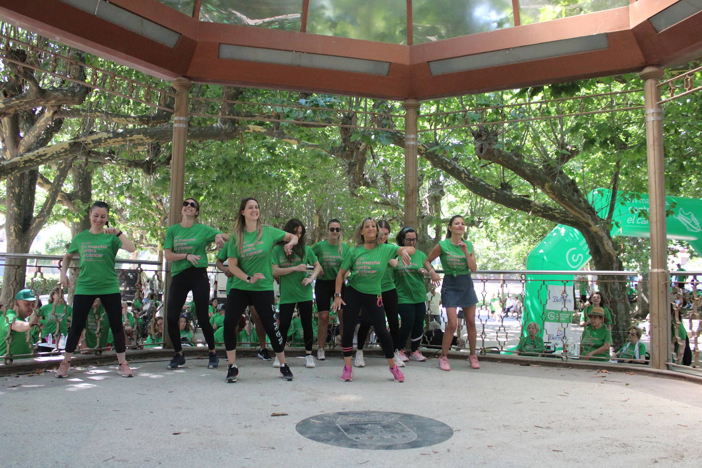 La VI Marcha contra el cáncer reúne a más de 1.200 personas en Nájera