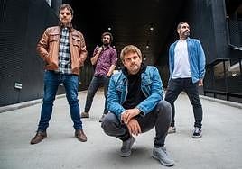 Los cuatro integrantes de Despistaos.