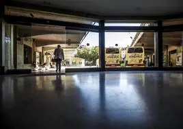 Estación de autobuses de Logroño.