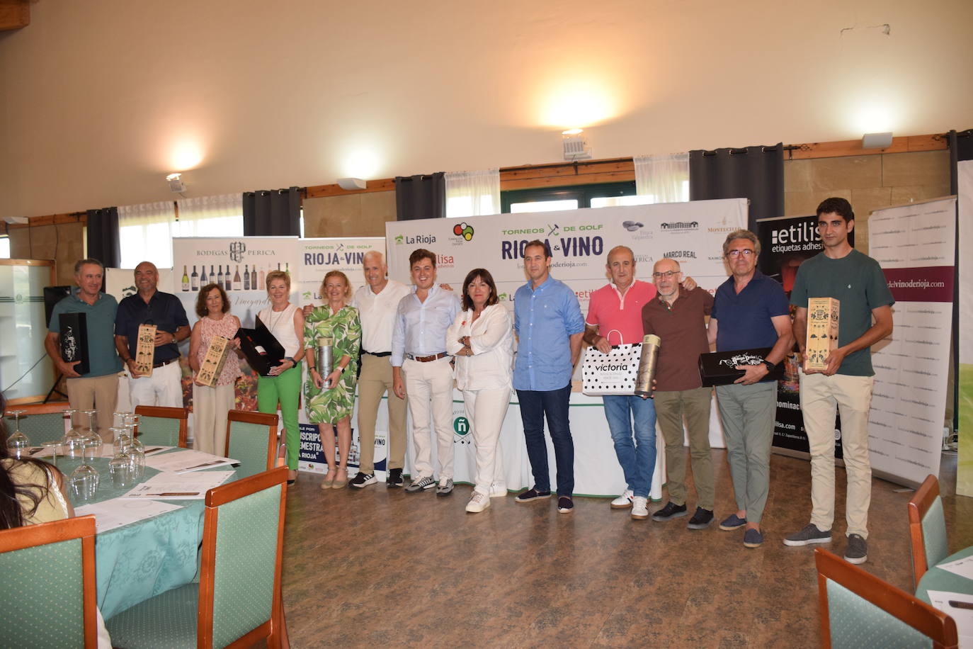 Entrega de premios del torneo Bodegas Perica