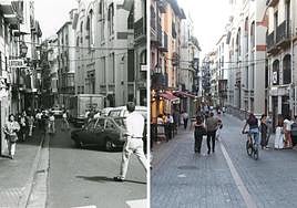 Una vía hacia Laurel y San Blas