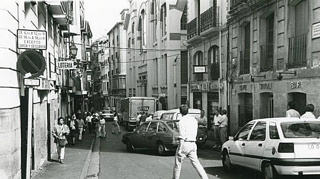 Imagen antes - Una vía hacia Laurel y San Blas