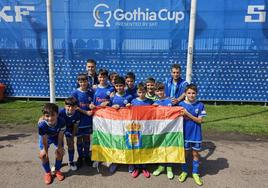 El Comillas está rindiendo a un buen nivel en la Gothia Cup.