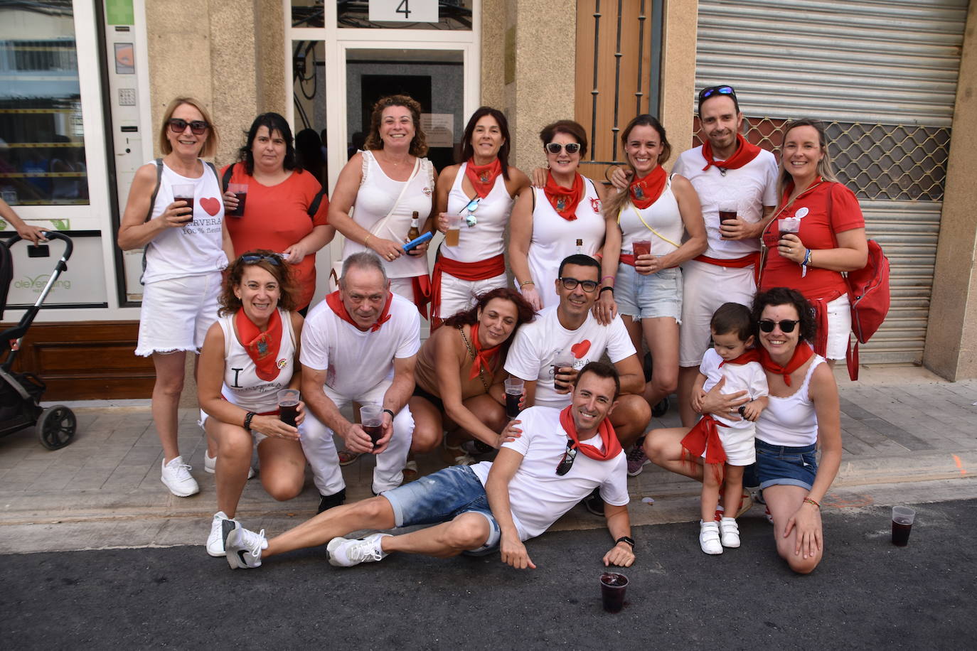 Primer día de las fiestas de Santa Ana de Cervera