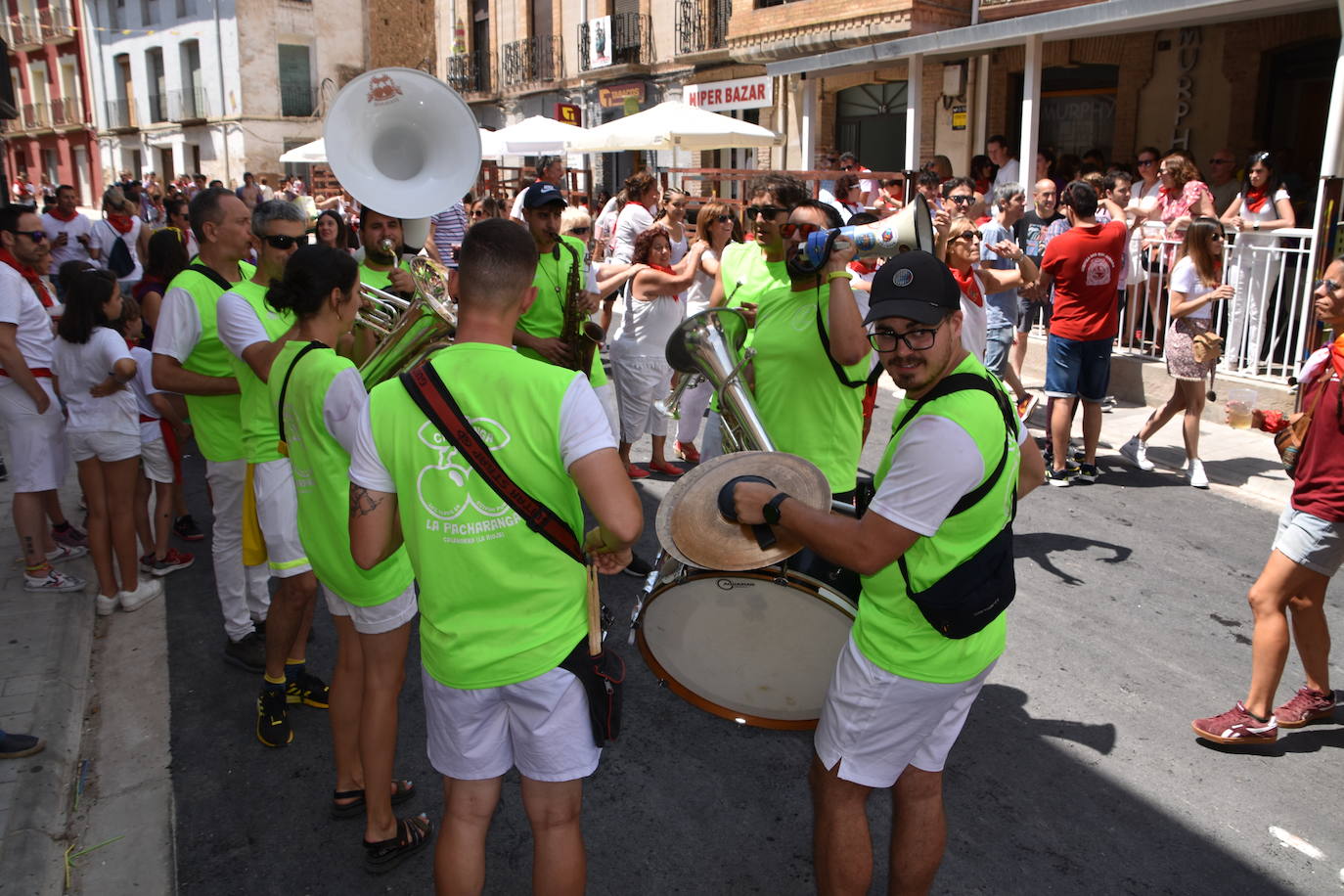 Primer día de las fiestas de Santa Ana de Cervera