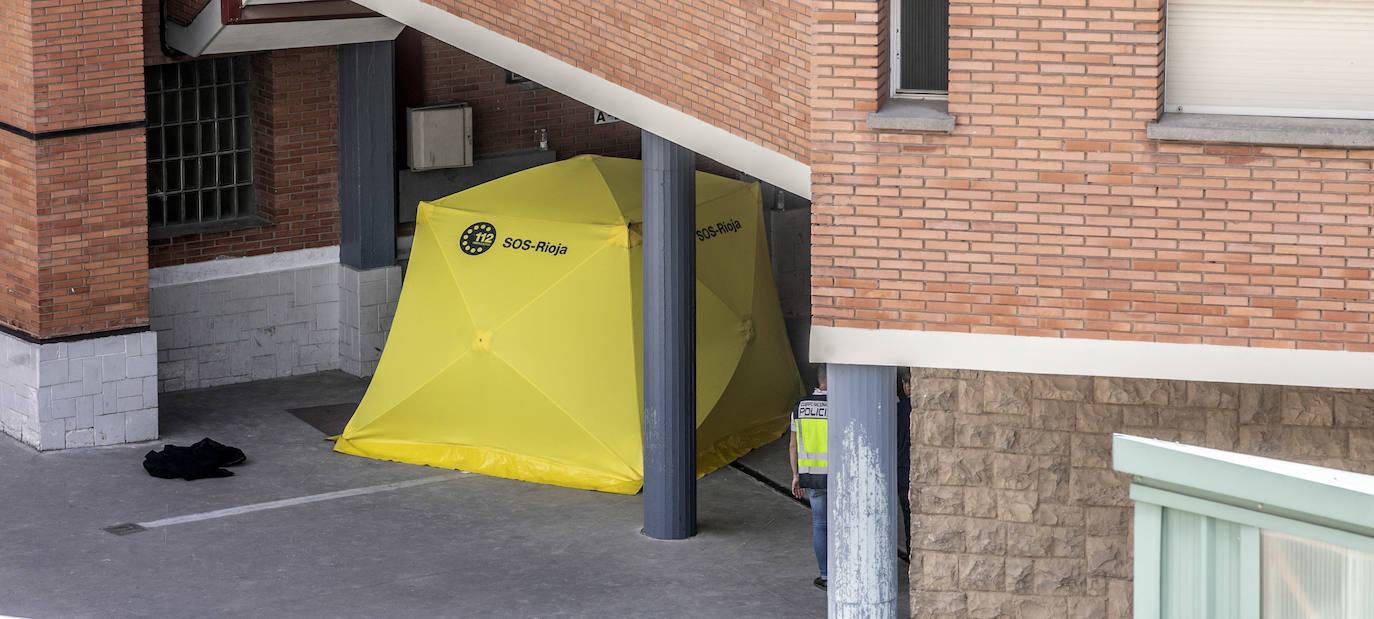 Conmoción en Logroño por el desplome del edificio de Adoratrices