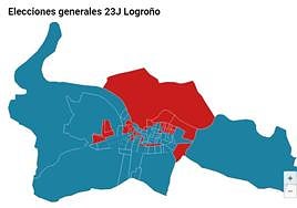 El Polideportivo de Las Gaunas, tradicional bastión popular.