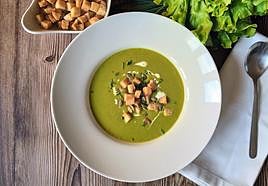 El verde de las ensaladas