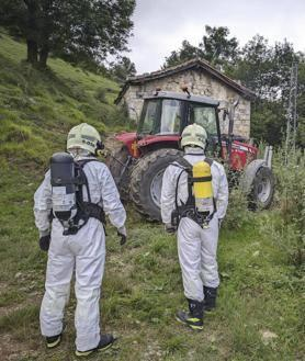 Imagen secundaria 2 - Hallan una treintena de vacas muertas en un pueblo de Cantabria