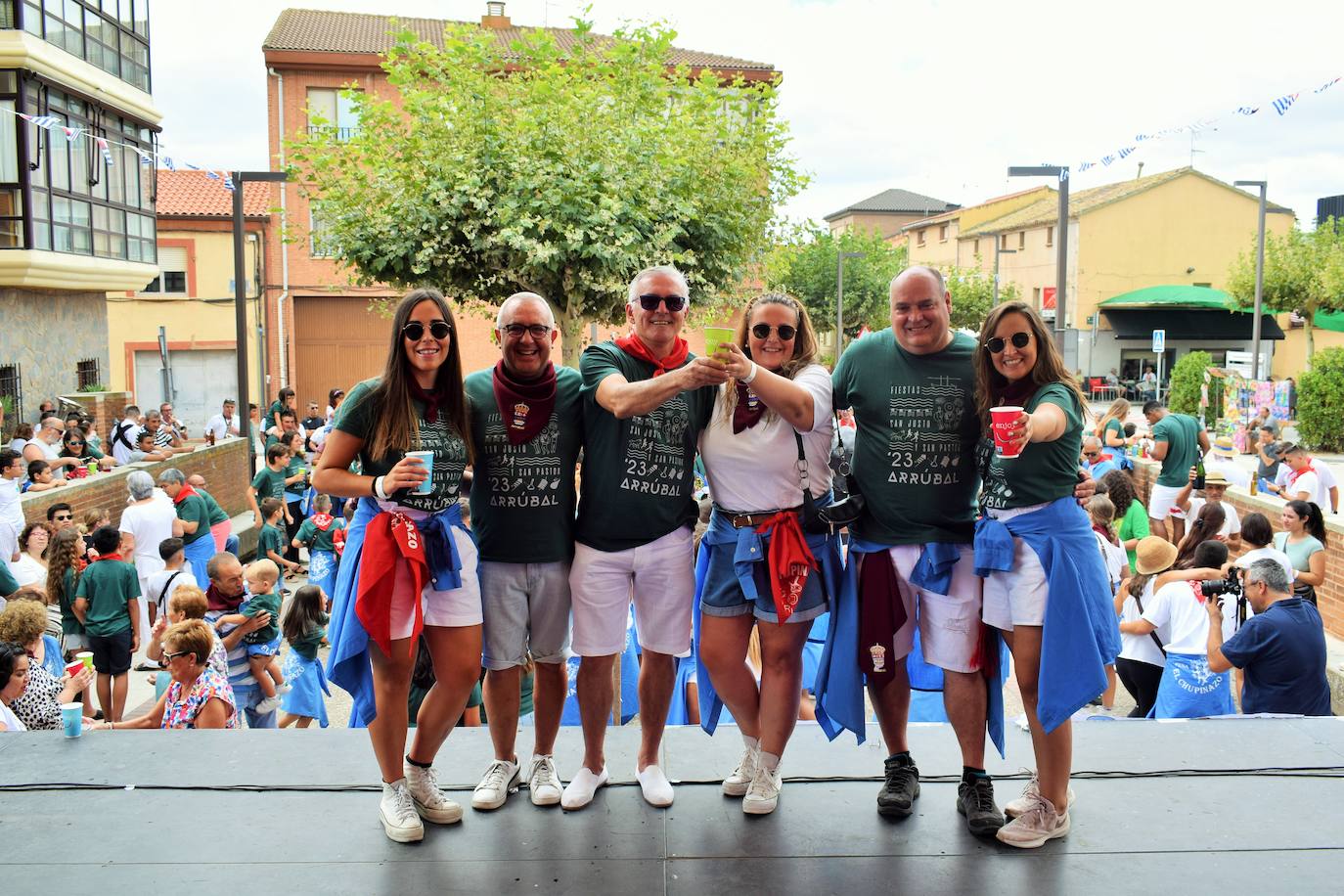 Fiestas de San Justo y San Pastor en Arrúbal