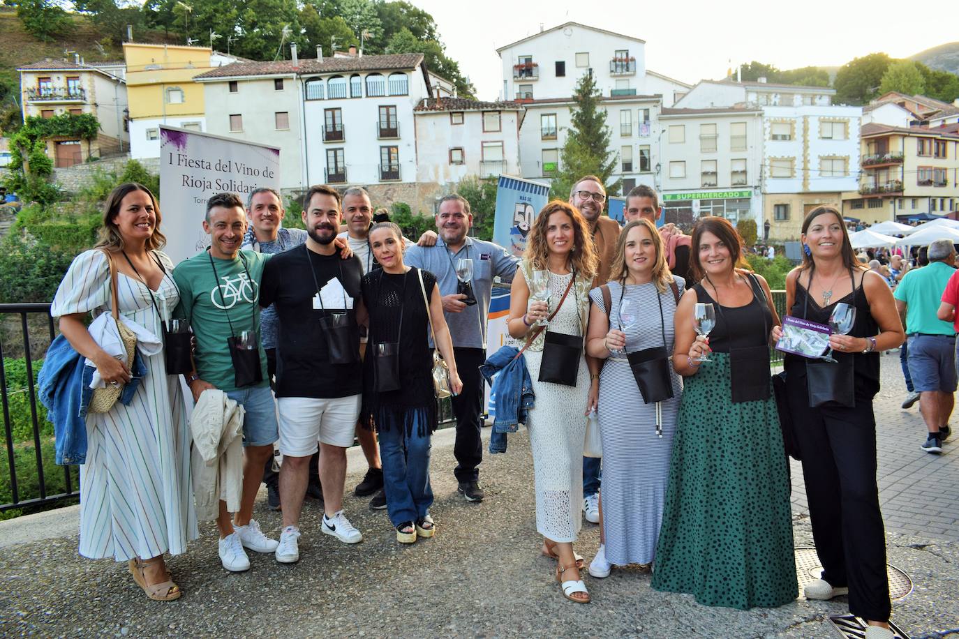Torrecilla en Cameros celebra la I Fiesta del Vino de Rioja Solidario