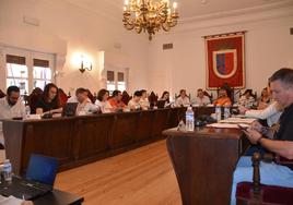 Pleno del Ayuntamiento de Calahorra.