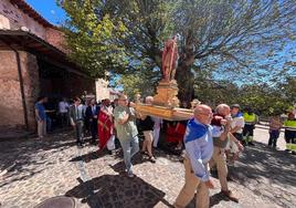 Procesión en honor a San Mamés.