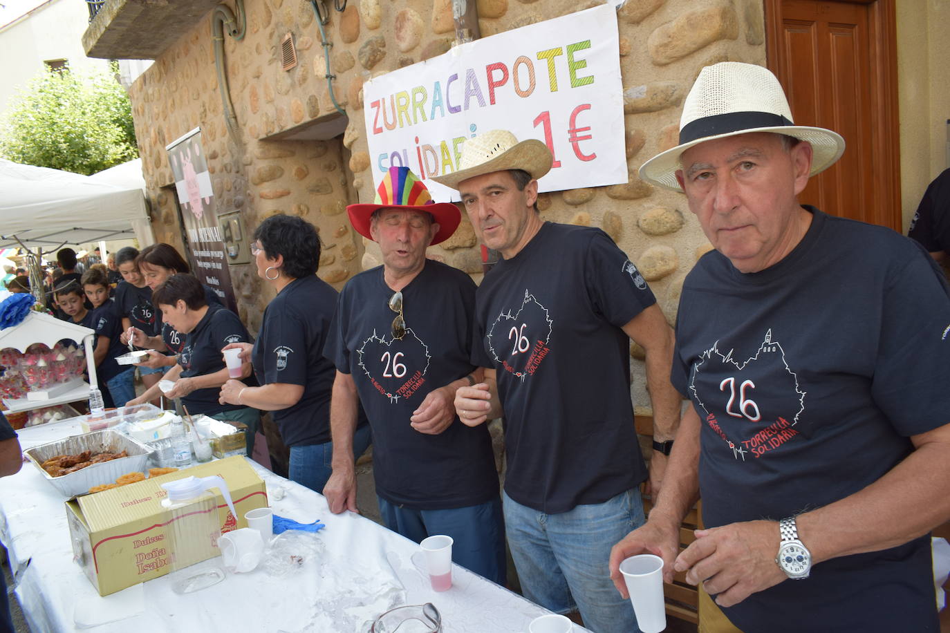 Las imágenes de la jornada solidaria en Torrecilla
