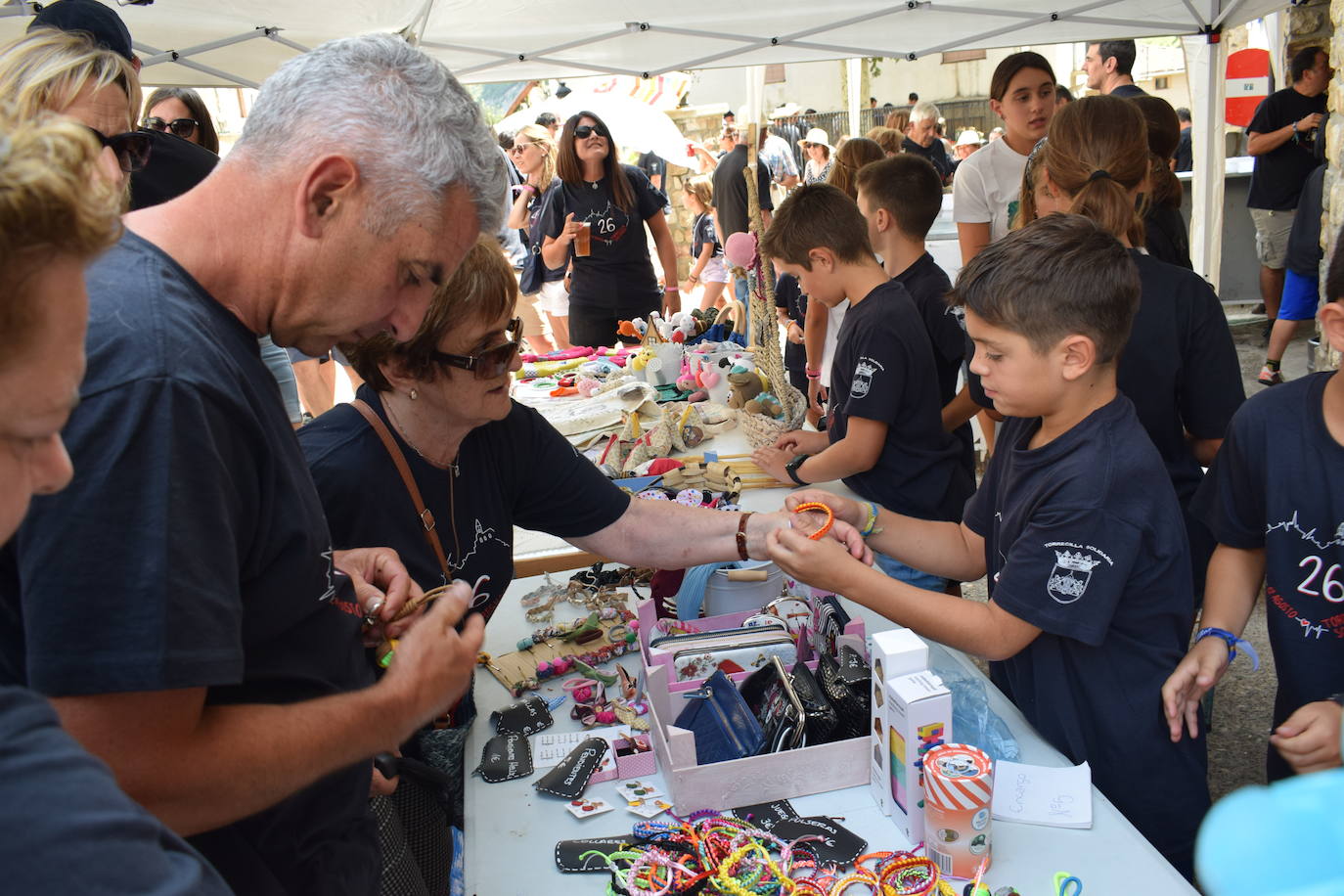 Las imágenes de la jornada solidaria en Torrecilla