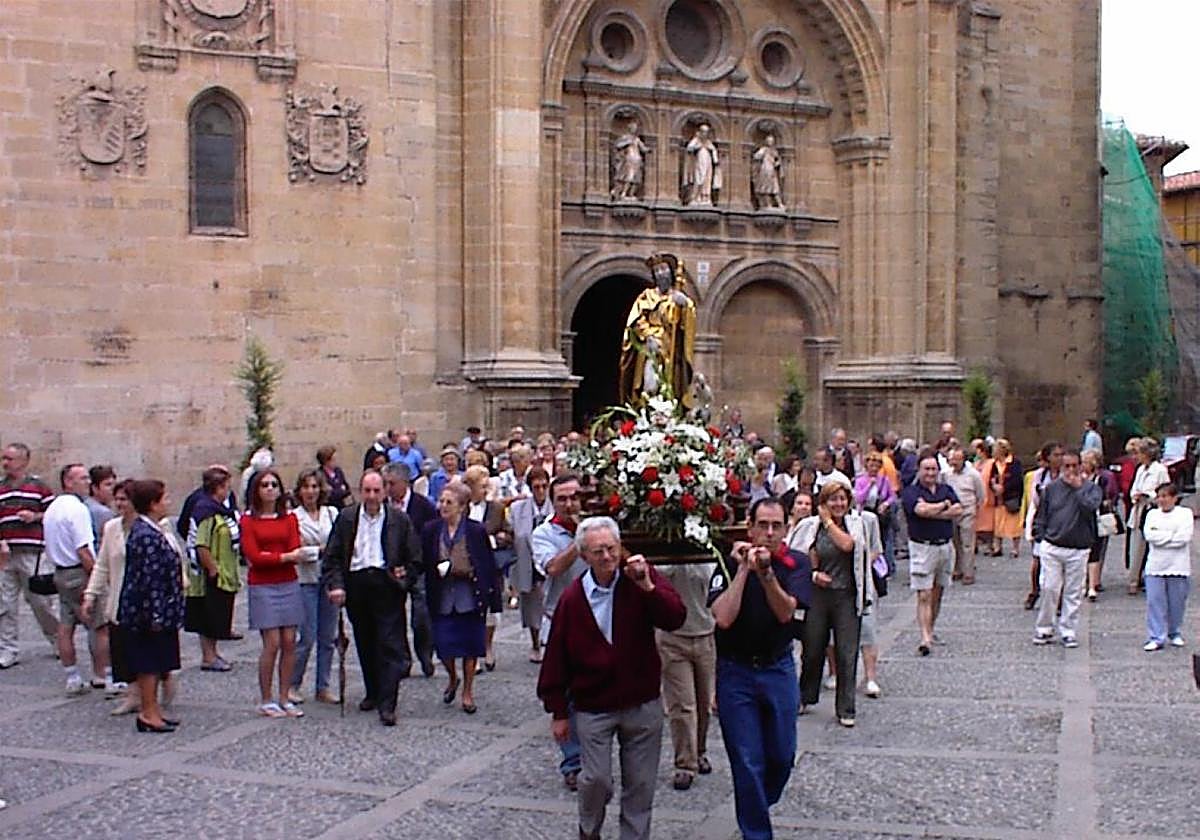 Procesión de San Roque, en el año 2001.
