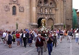 Procesión de San Roque, en el año 2001.