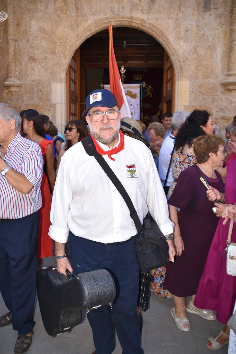 La procesión de la Asunción en Aguilar