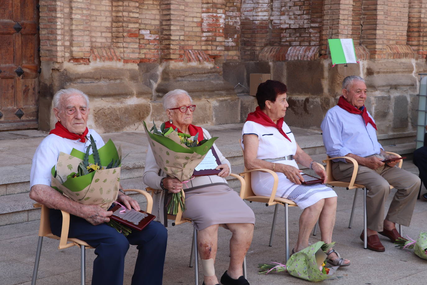 Los mayores protagonizan la fiesta en Alfaro