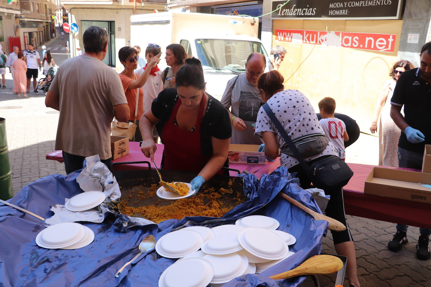 Los mayores protagonizan la fiesta en Alfaro