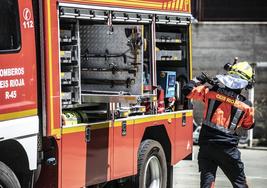 Parque de bomberos del CEIS Rioja.