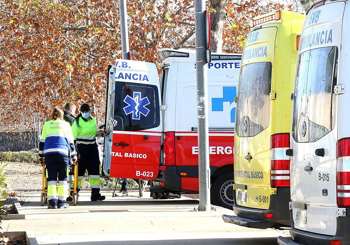 Urgencias del hospital San Pedro.