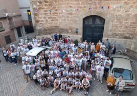 Concentración frente a la parroquia San Gil