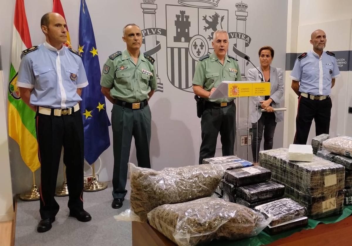 Las imágenes de la operación antidroga