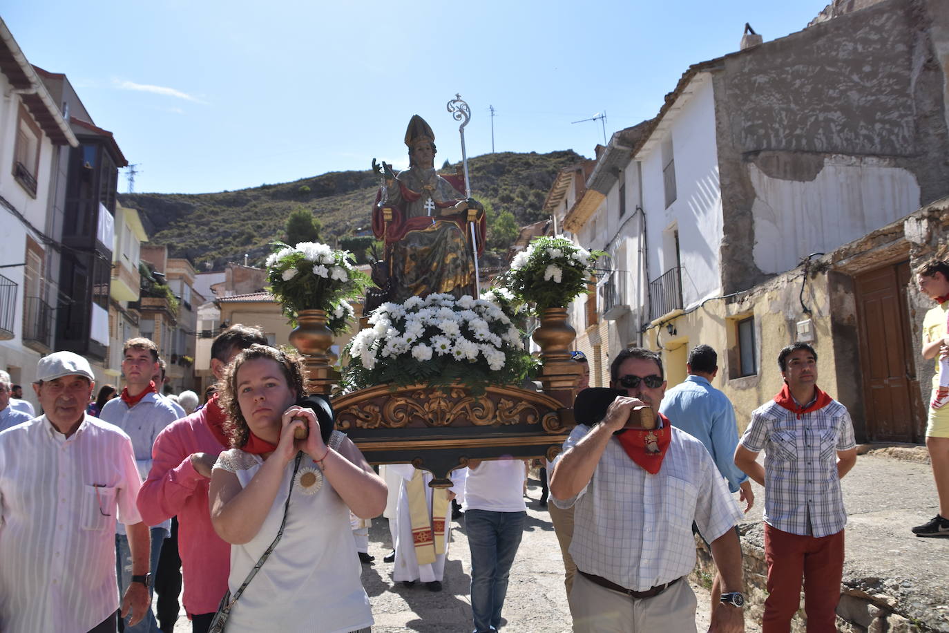 Día grande en las fiestas de Cervera