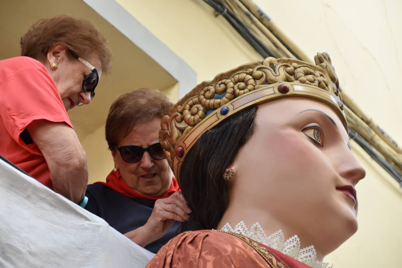 Día grande en las fiestas de Cervera