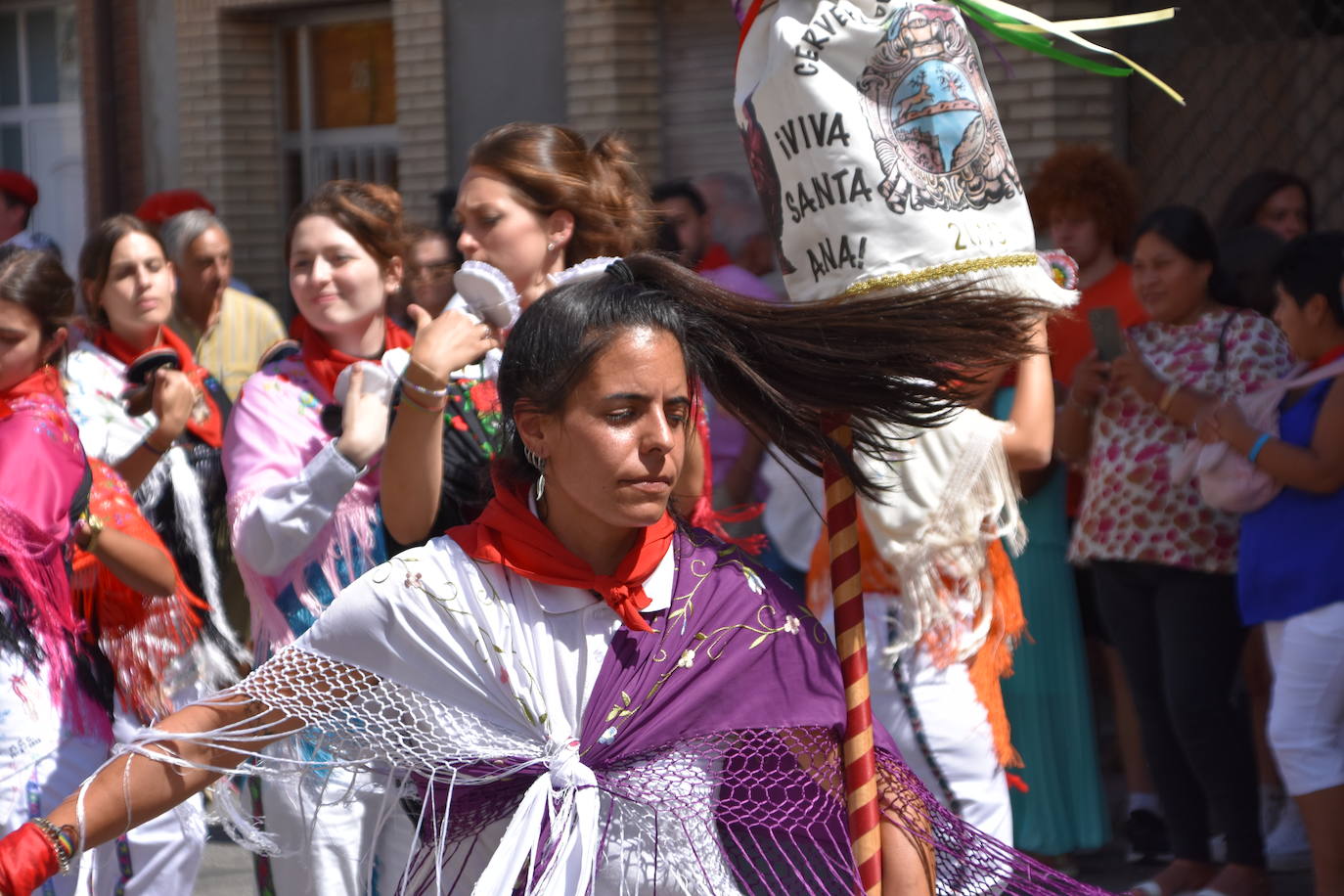 Día grande en las fiestas de Cervera