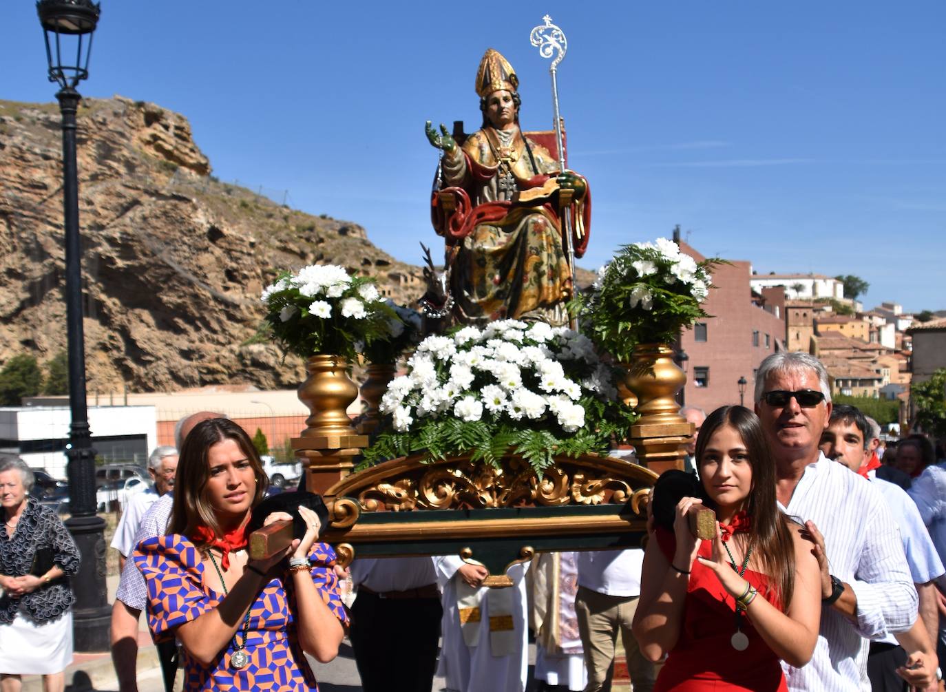 Día grande en las fiestas de Cervera