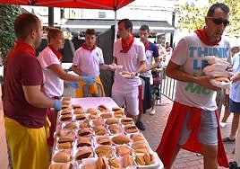 Día de bocatas en Pradejón