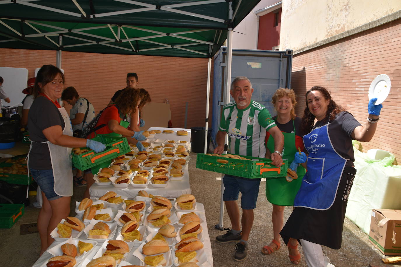 Día de bocatas en Pradejón