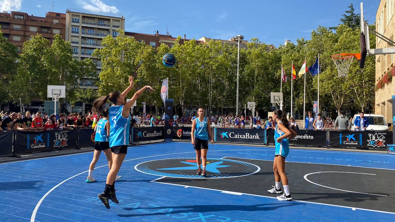 Basket 3x3 en Logro