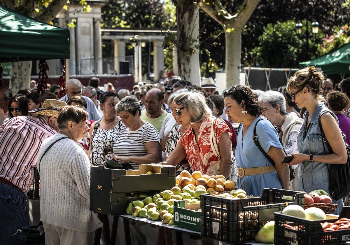 El Espolón acogió el 54 Concurso Agrícola de La Rioja