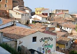 Viviendas del casco antiguo de Calahorra.
