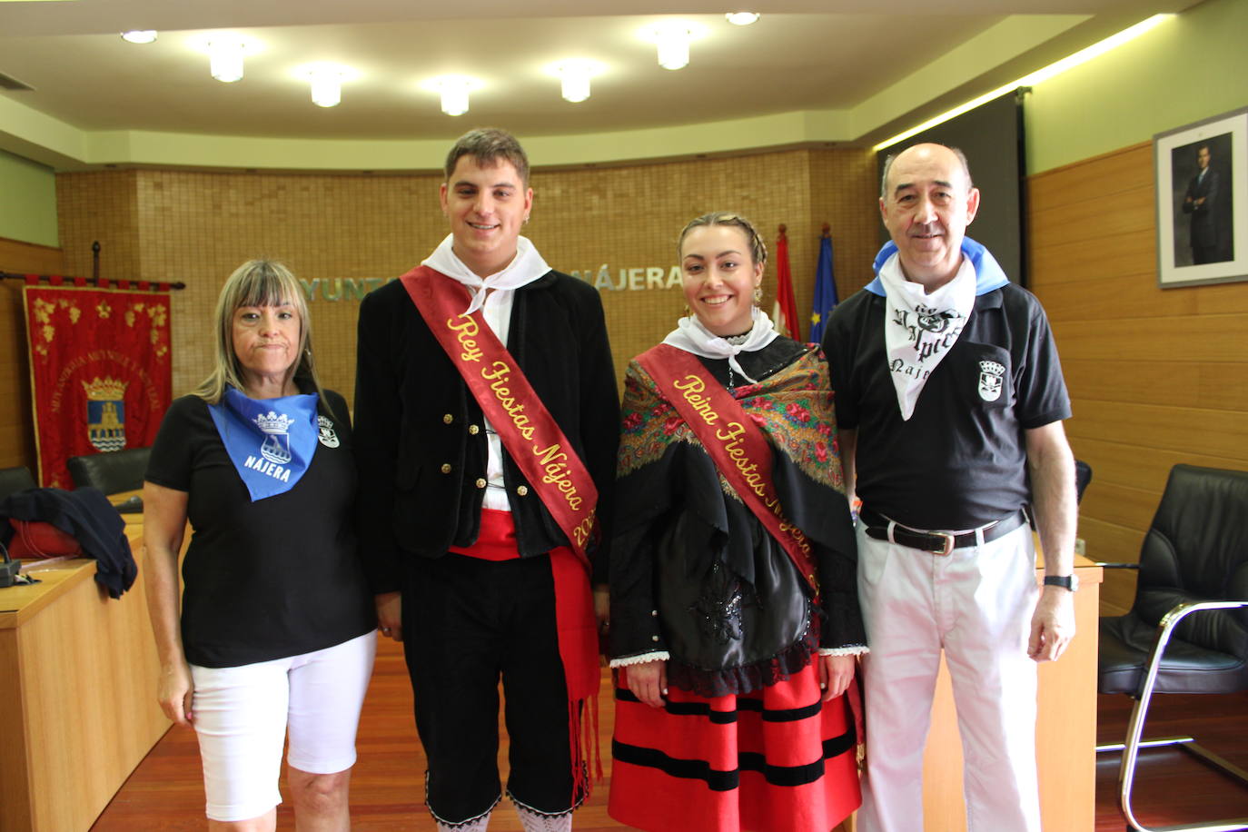 Arrancan las fiestas de septiembre con el chupinazo en Nájera