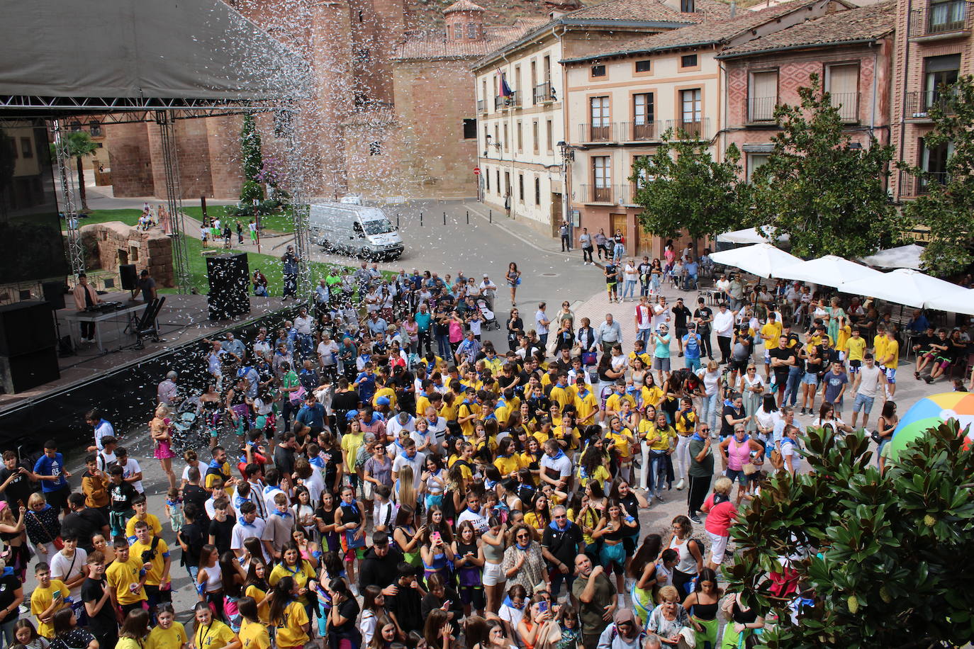 Arrancan las fiestas de septiembre con el chupinazo en Nájera