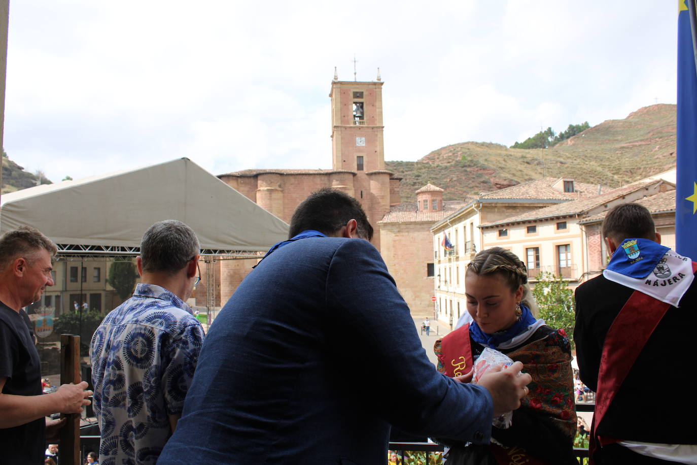 Arrancan las fiestas de septiembre con el chupinazo en Nájera